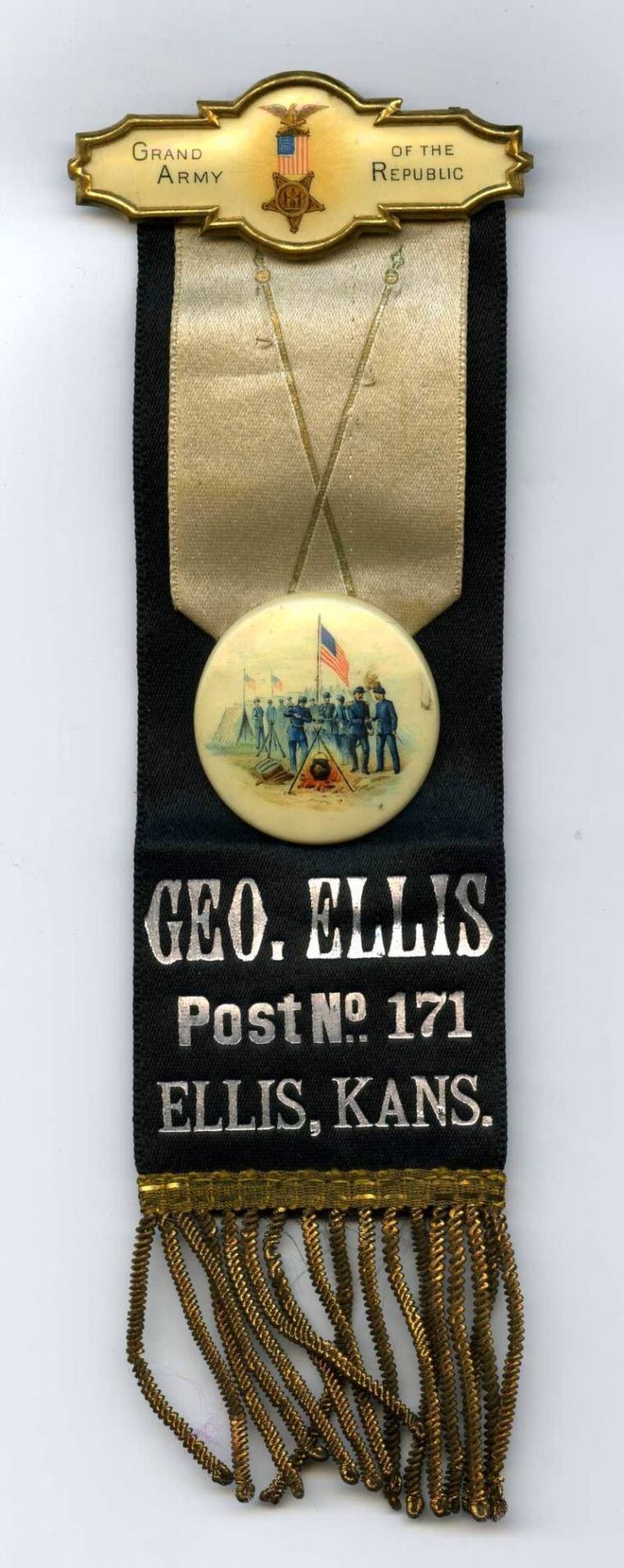 Badge, G.A.R. - George Ellis Post No. 171