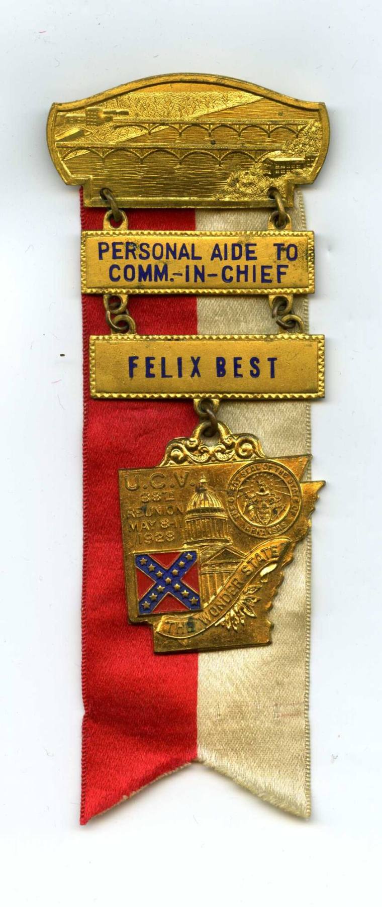 Badge, U.C.V. Personal Aide to Commander in Chief