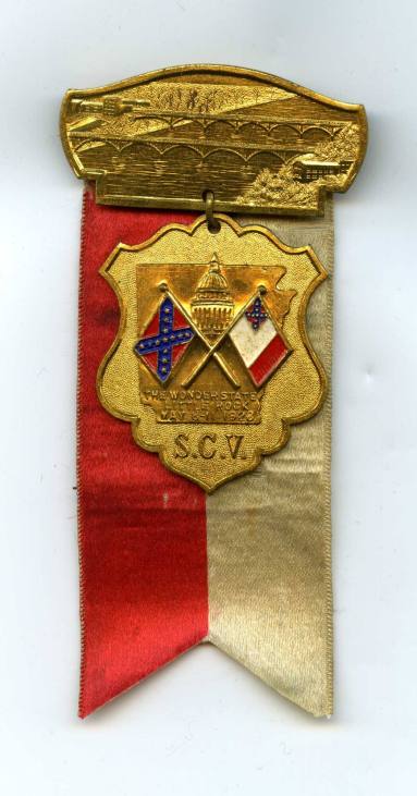 Badge, 1928 S.C.V. Reunion