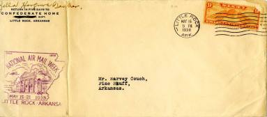 Envelope, From Confederate Home to Harvey Couch