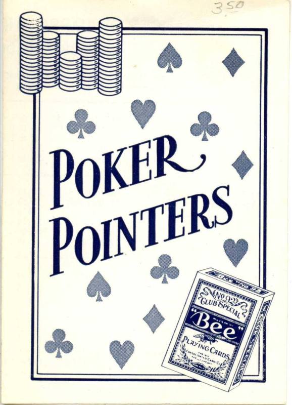 Card, Poker Pointers - Hot Springs Southern Club