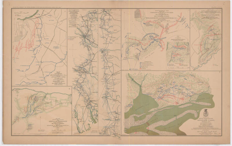 Map, Battle of Bentonville