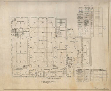 Drawing, Thompson Architectural - Albert Pike Consistory