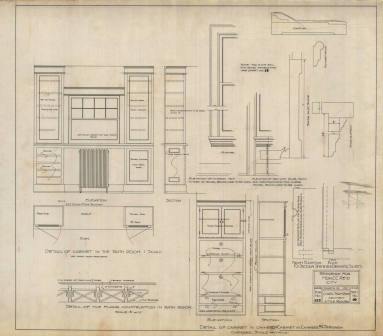 Drawing, Thompson Architectural - C.C. Reid, Little Rock