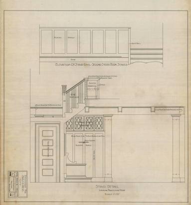 Drawing, Thompson Architectural - C.C. Reid, Little Rock