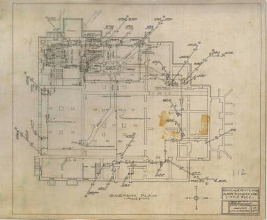 Drawing, Thompson Architectural - Albert Pike Consistory