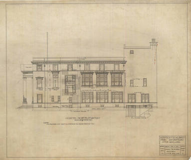 Drawing, Thompson Architectural - Albert Pike Consistory