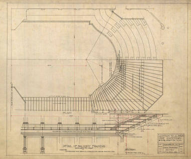 Drawing, Thompson Architectural - Albert Pike Consistory