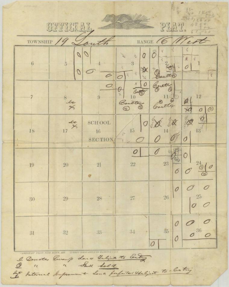 Land Plat - Coulter Family