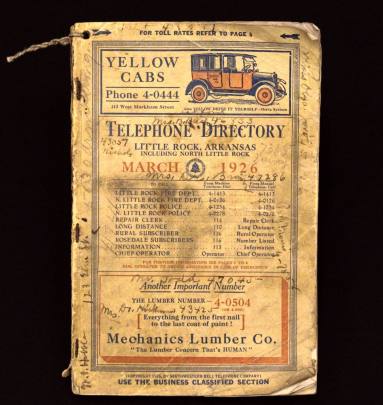 Directory, Little Rock Telephone