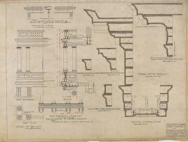 Drawing, Thompson Architectural - Albert Pike Consistory