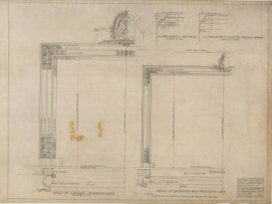 Drawing, Thompson Architectural - Albert Pike Consistory