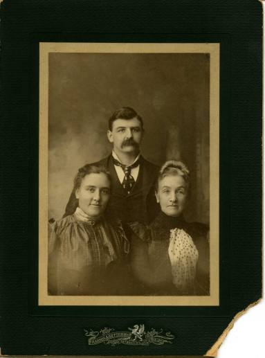 Photograph, Cabinet Card - Mary Burt Brooks & Her Parents