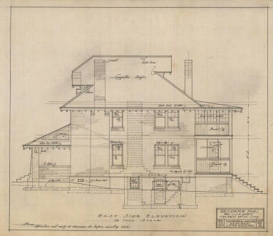 Drawing, Thompson Architectural - L.J. Ashby, Little Rock