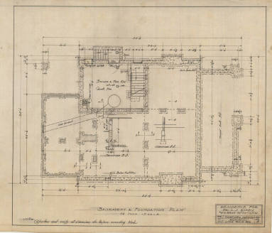 Drawing, Thompson Architectural - L.J. Ashby, Little Rock