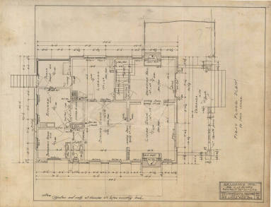 Drawing, Thompson Architectural - L.J. Ashby, Little Rock