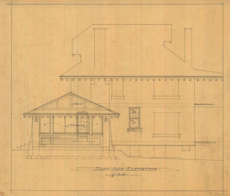 Drawing, Thompson Architectural - L.J. Ashby, Little Rock