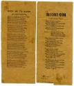 Poem/Lyrics, Civil War - Broach Collection