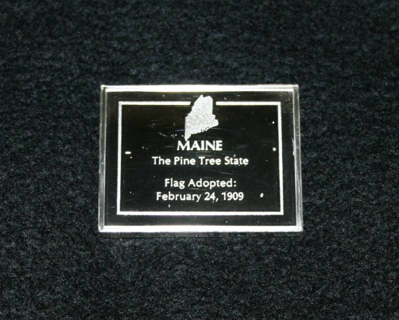 Ingot, State of Maine