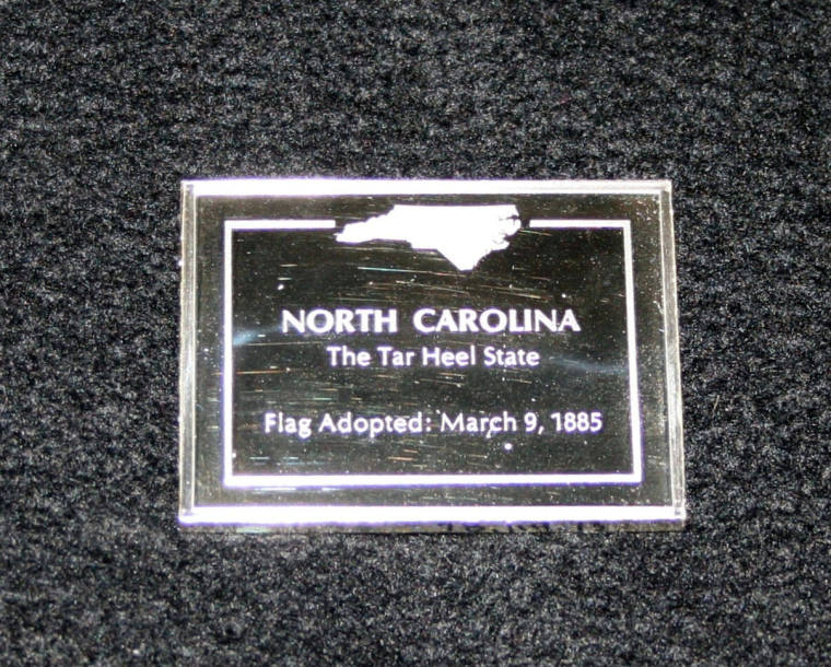 Ingot, State of North Carolina