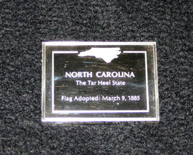 Ingot, State of North Carolina