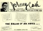 Broadside, The Ballad of Ira Hayes - Johnny Cash