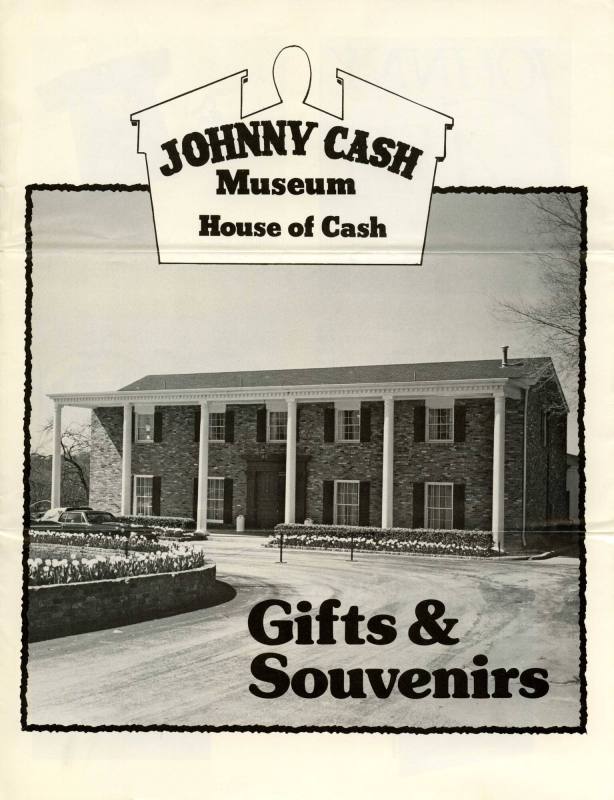 Booklet, Johnny Cash Museum's Gifts & Souvenirs