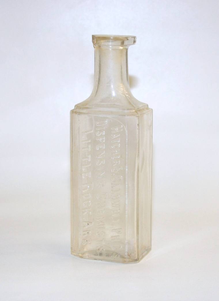 Bottle, Medicine - Hatcher & Caldwell