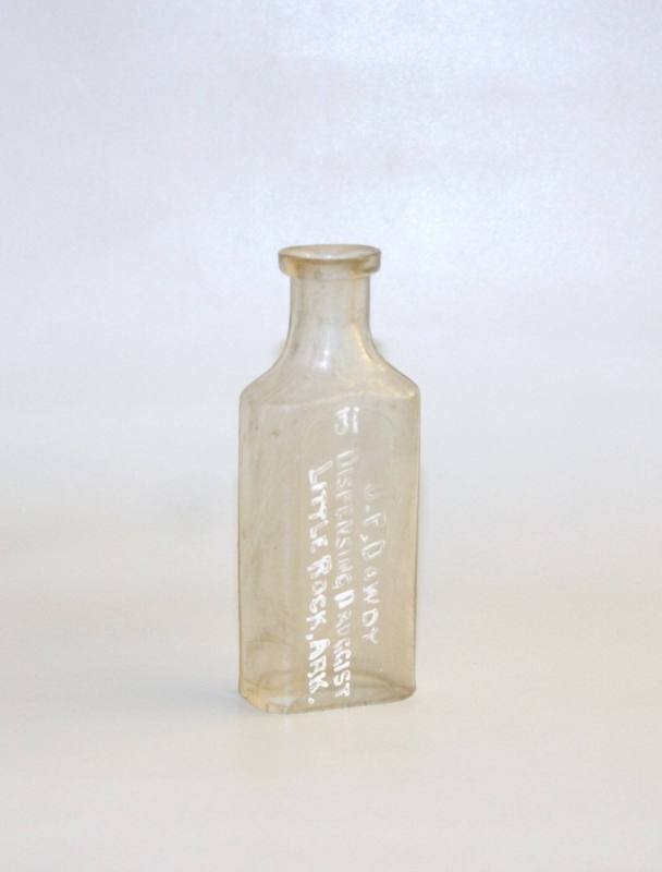 Bottle, Medicine - J.F. Dowdy