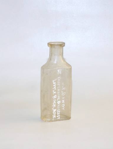 Bottle, Medicine - J.F. Dowdy