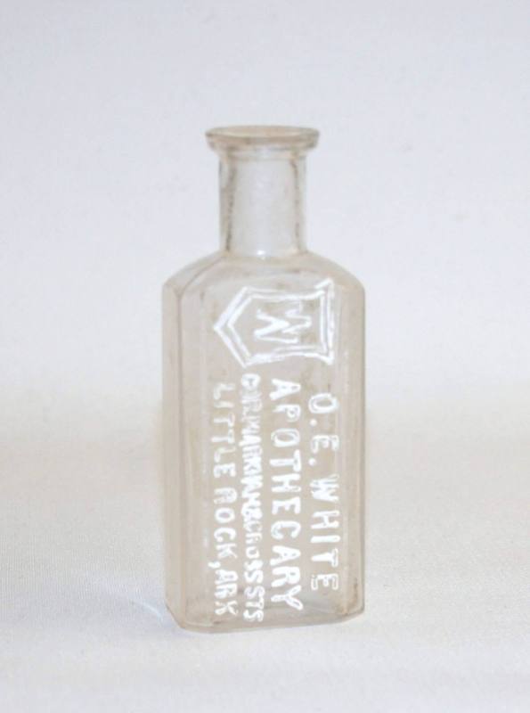 Bottle, Medicine - O.E. White Apothecary