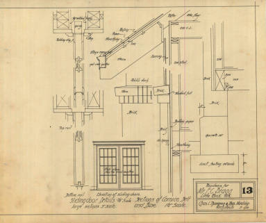 Drawing, Thompson Architectural - F.C. Bragg, Little Rock