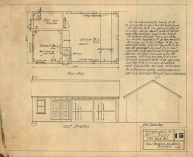 Drawing, Thompson Architectural - F.C. Bragg, Little Rock