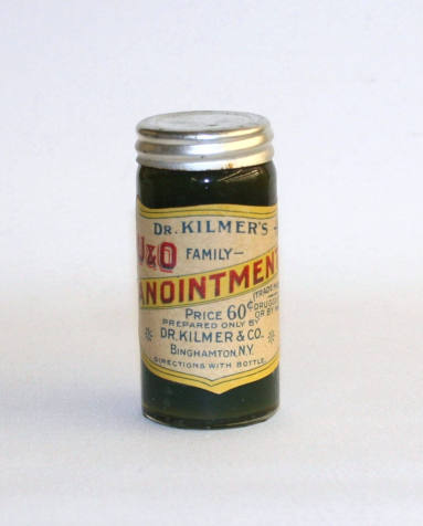 Bottle, Medicine - Dr. Kilmer's Anointment