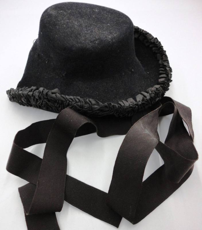 Black Felt Hat