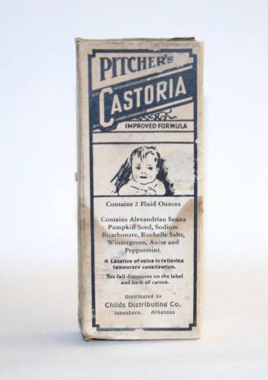 Box, Pitcher's Castoria