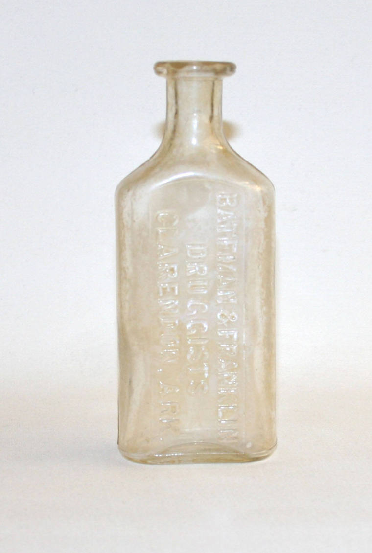 Bottle, Medicine - Bateman & Franklin, Druggists