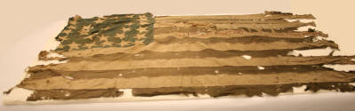 Flag, Battle of Center Point, Arkansas