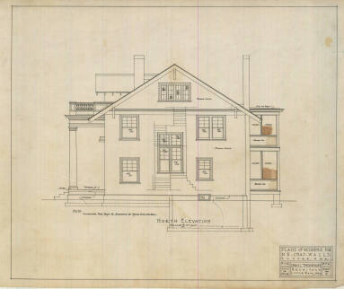 Drawing, Thompson Architectural - Charles Walls, Lonoke