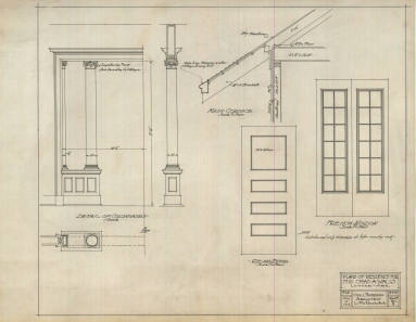 Drawing, Thompson Architectural - Charles Walls, Lonoke