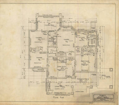 Drawing, Thompson Architectural - A.R. Walker, Dermott