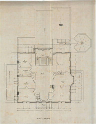 Drawing, Thompson Architectural - W.P. Dortch, Scott's Station