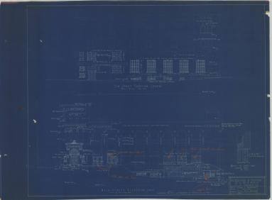 Drawing, Thompson Architectural - C.J. Lincoln, Little Rock