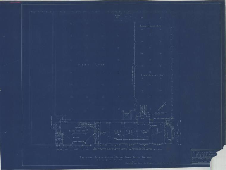 Drawing, Thompson Architectural - C.J. Lincoln, Little Rock