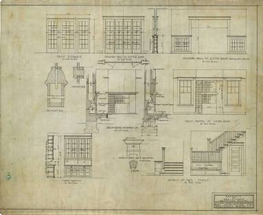 Drawing, Thompson Architectural - L.M. Gibson, Walnut Ridge