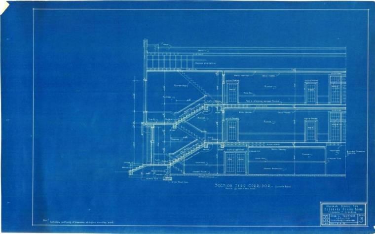 Drawing, Thompson Architectural - El Dorado Schools