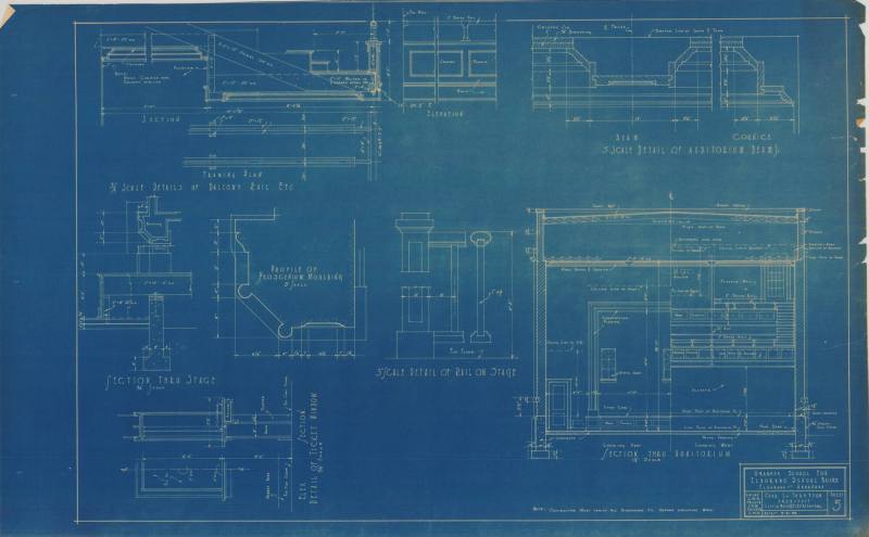 Drawing, Thompson Architectural - El Dorado Schools