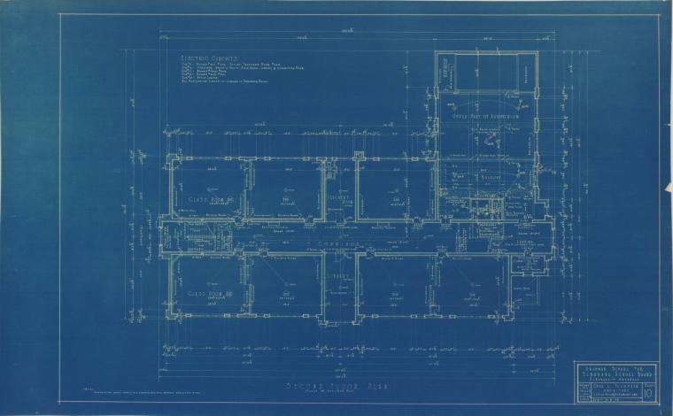Drawing, Thompson Architectural - El Dorado Schools