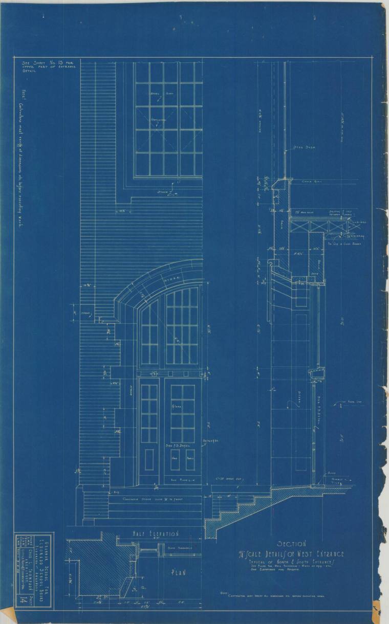 Drawing, Thompson Architectural - El Dorado Schools