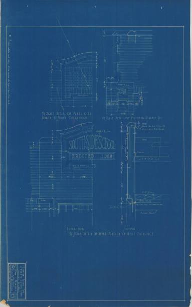 Drawing, Thompson Architectural - El Dorado Schools